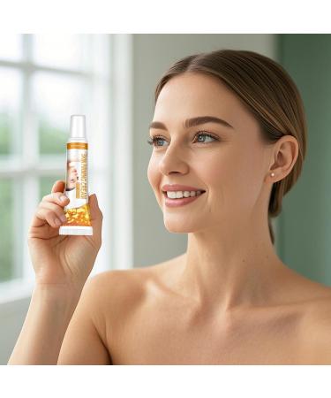  Mimoqk Tightening Face Cream Skin Lifting Moisturizer 20g Bee Extract Plumping Lotion Smoothing Glowing Rejuvenating Care for Night Day Travel Morning Routine - Buy Online on GoSupps.com