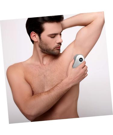 Balacoo 4pcs Electric Shaver for Men - Portable Mini Razor & Beard Trimmer - Washable Travel Shaver in Silver - Buy Online on GoSupps.com