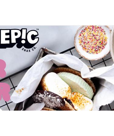 Vegan Marshmallows | American Style Epic Vegan Extra Large Toasting Marshmallows - Gluten Free - 2 Packs of 200g - Buy Online on GoSupps.com
