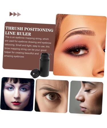 Mikinona String Positioning Line Ruler Brow Mapping Brow Liner Eyebrow Ruler Tool Draw a Line - Buy Online on GoSupps.com