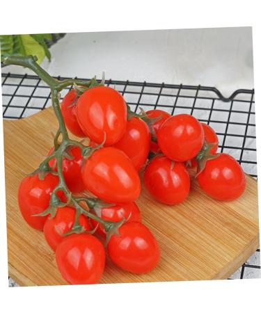Alipis Simulated Small Tomatoes Fruit Home Decor Cherry Photography Props Party Decor Home Ornament Home Supplies Red Household Early Teaching Aids Foam Red 4.00X2.00X2.00CM - Buy Online on GoSupps.com