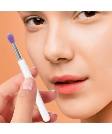 KALLORY 8pcs Professional Convenient Portable Eyeshadow Eyeshadow Silicone Makeup Lipstick 10.7X0.8X0.8CM Assorted Color - Buy Online on GoSupps.com