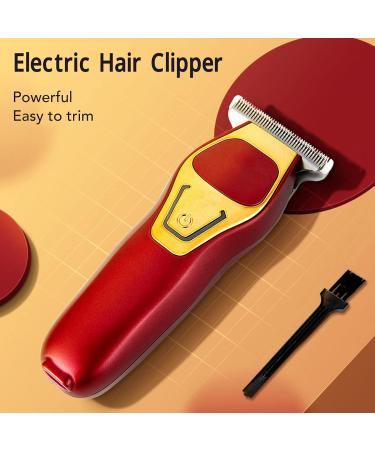 Qukaim Cordless Hair Trimmer Cordless Hair Clipper for Men Rechargeable R Shape Blade Professional Portable Hair Trimmer - Buy Online on GoSupps.com