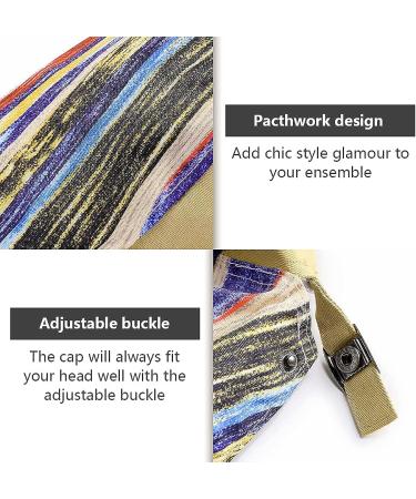 PORSYOND Men Flat Cap Newsboy Hat Beret Cabbie Ivy Patchwork Adjustable Gatsby F-khaki OS - Buy Online on GoSupps.com