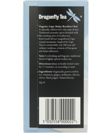 Lot de 6 sachets de th bio Cap-Malay Rooibos 20 sachets - Buy Online on GoSupps.com