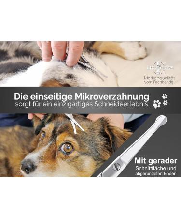 Fell Shear Paw Scissors - Premium Stainless Steel Dog Grooming Tool with Micro Toothing for Perfect Fur Care | Solingen Quality - Buy Online on GoSupps.com