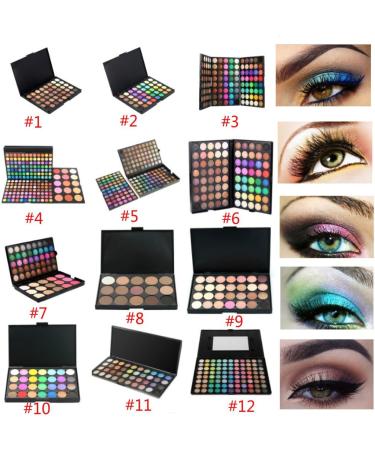 Kokiya 120 Colors Eyeshadow Eye Shadow Makeup Kit Set Beauty Cosmetics Box - Buy Online on GoSupps.com