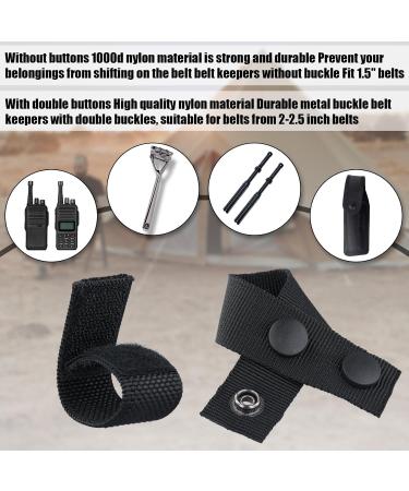 Peutier 20st Nylon Belt Loops - Secure Belt Keeper for 3.81/6.35cm Belts | Ideal for Police & Security Use - International Shipping Available - Buy Online on GoSupps.com