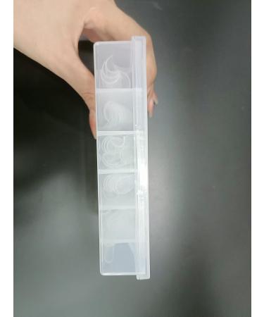 Kalolary 120pcs Dual Nail System Forms - Full Cover Gel Nail Tips for Acrylic Nail Art Extension 12 Sizes with Scale - Buy Online on GoSupps.com