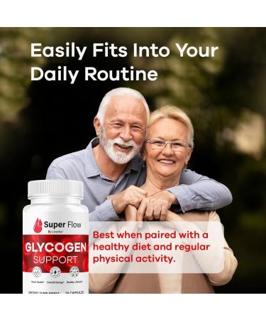 (2 Pack) Super Flow Glycogen - SuperFlow Glycogen Support Capsules Super Flow Glycogen Support Super Flow Official SupperFlow Glycogen Support Super Flow Glyco Optimizer 60 Capsules for 2 Months - Buy Online on GoSupps.com