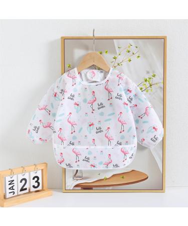 Yealoo 3pcs Baby Bibs with Sleeves - Waterproof Washable Bibs for 6-30 Months - Perfect for Eating & Playing - Buy Online on GoSupps.com