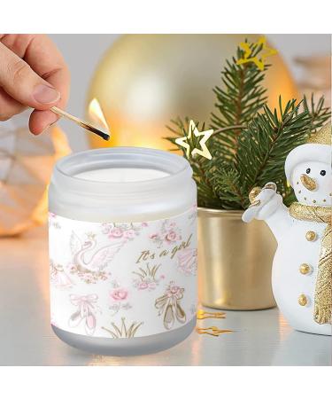 Buy Lavender Candles - Scented Aromatherapy Jar Candles 7 oz Gift Set for Women | Perfect Birthday Gifts with Swan and Flowers - Buy Online on GoSupps.com