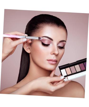 20 Pieces Makeup with Plastic Handle Foundation Brush Mixology Kit Eyeliner Brush Eyeshadow Brush Plastic Handle Diamond Handle Crystal Purple - Buy Online on GoSupps.com