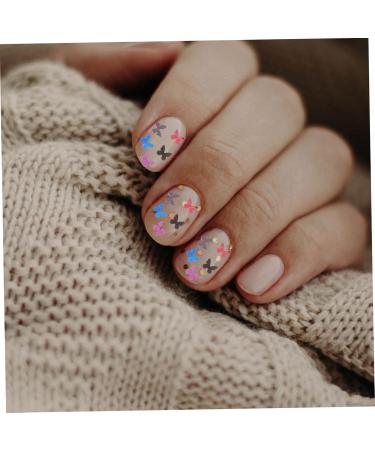Healeved Nail Decorations 20 Boxes Nail Butterfly Sequins Flatback Rhinestones Nail Rhinestone Butterflies Nails Nail Glitter Flakes Butterflies Nail Decal Hair Glitter Nail Decals Pvc - Buy Online on GoSupps.com