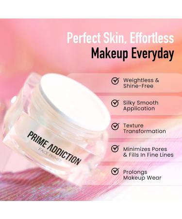 Frankie Rose Cosmetics Prime Addiction Face Primer - Hydrating and Nourishing Formula for All Skin Types - 1.05 oz - Buy Online on GoSupps.com