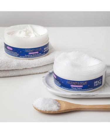 Feather & Down Magnesium Soothing Sleep Butter - 300ml - Buy Online on GoSupps.com