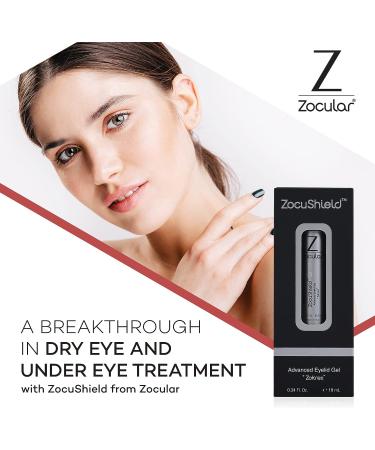 Zocular ZocuShield Eye Gel for Dry Eyes - Puffy Eye & Eye Bags Treatment - 10 mL - 1/Pk - Buy Online on GoSupps.com