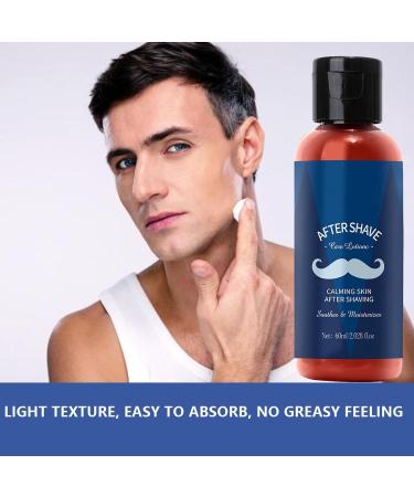  Mlllokfki Hydrating Aftershave Lotion | Calming Aftershave for Men | Men's Aftershave Hydration | Aftershave Soothing Lotion Hydration Lotion for Men Aftershave for Sensitive Skin - Buy Online on GoSupps.com