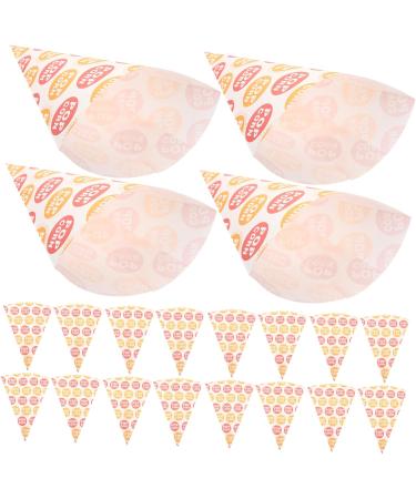 DOITOOL 100 Pcs Popcorn Bag Mini Candy Cookie Packaging Bags Christmas Cone Bags Pink Marshmallows French Fry Holder Pink Gift Bag Cookies Bags Pink Popcorn Child Paper Wedding Packing Bag - Buy Online on GoSupps.com