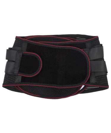 ARTIBETTER Sports Belt Fitness Back Brace Support Waist Belt Male Back Brace Harness for Women Back Brace Lumbar Belt for Women Back Lifting Brace Corset Stainless Steel Aldult Men and Women Black 90X23X1CM
