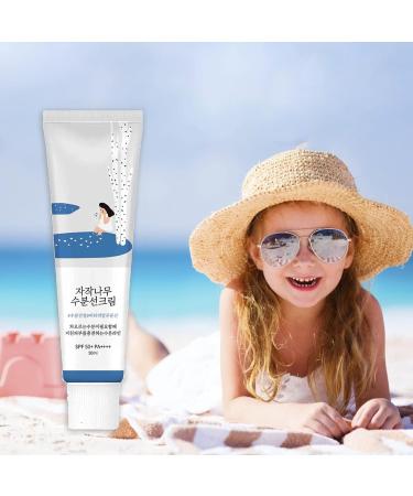 Birch Juice Moisturizing Sunscreen SPF50 PA++++ - Korean Skin Protection, UV Defense (1.76 Fl Oz-2PCS) - Buy Online on GoSupps.com