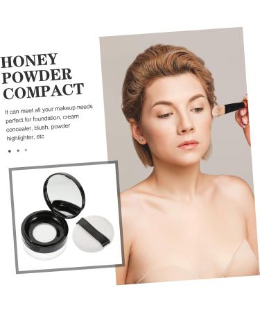 Beatifufu 1 Set Loose Powder Box Powder Container Cosmetic Lotion Travel Container Powder Container Powder Container Face Cream Pots - Buy Online on GoSupps.com