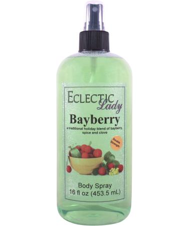 Bayberry Body Spray (Double Strength) 16 ounces Body Mist for Women with Clean Light & Gentle Fragrance Long Lasting Perfume with Comforting Scent for Men & Women Cologne with Soft Subtle Aroma 16 Fluid Ounces (Double Strength)