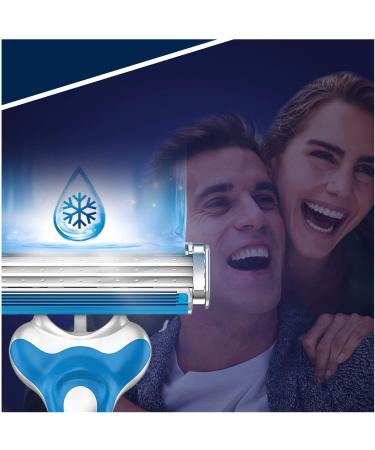 Buy Gillette Sensor3 Cool Disposable Razors for Men - 6 Pack (4+2) | International Shipping Available - Buy Online on GoSupps.com