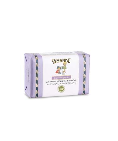 L'Amande Savon V g tal Mauve/Calendula 200 g