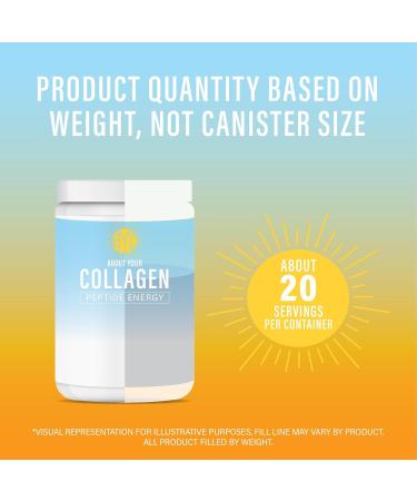 ABOUT YOUR COLLAGEN Peptide Energy Collagen Powder Type I & III Caffeine for Energy Vitamin C Biotin & Hyaluronic Acid - Mango Passion flavour - 8.92 oz - Buy Online on GoSupps.com
