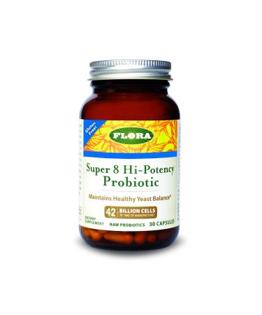 Flora Udo's Choice Super 8 Hi-Potency Probiotic 30 Capsules