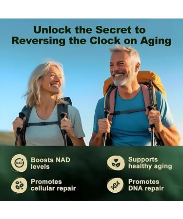 Cled Charger NAD+ Supplement Liposomal Nicotinamide Riboside Resveratrol NMN Supplement Alternative for Anti-Aging Energy Focus for Women and Men 100 Capsules - Buy Online on GoSupps.com