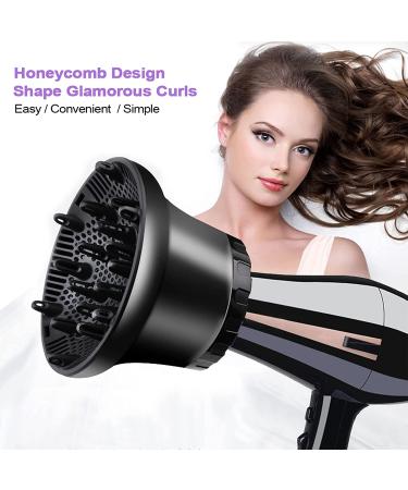 UUCOLOR Universal Hair Diffuser - Adjustable Nozzle for Curly/Wavy Hair Styling - Buy Online on GoSupps.com