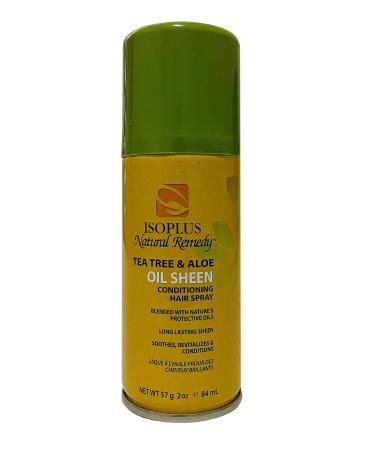 Isoplus Natural Remedy Tea Tree Shine Spray 2 Oz Pack of 12