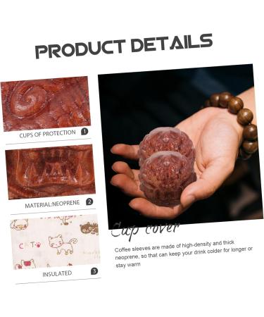 Buy Lurrose Baoding Massage Globe Balls - Relaxation & Meditation Hand Fitness | Portable Wood Massage Balls - Buy Online on GoSupps.com