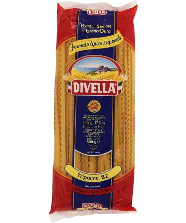 5x Pasta Divella 100 Italyans nr 82 tripoline 500 g