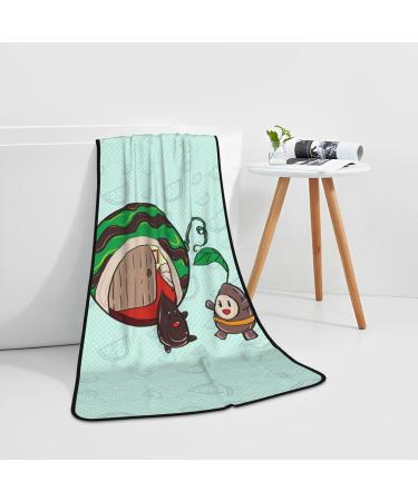 HYTTER Sunflower seeds watermelon seeds Prints Coral Velvet Towel 27 x 55 in : Skin-friendly and comfortable good water absorption exquisite - Buy Online on GoSupps.com