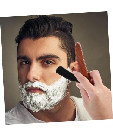 Minkissy Men's Wet Razor with Wooden Handle - Safe Metal Cutlery Holder for Precision Shaving | International Shipping Available - Buy Online on GoSupps.com