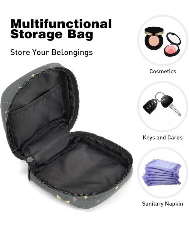 GIAPB Winter Pattern Color Period Bag Sanitary Napkin Storage & Travel Makeup Pouch - Buy Online on GoSupps.com
