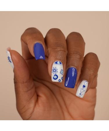 Mylee Gel Nail Polish Duo Set - Crete Retreat 2x10ml | Salon Quality Kit with Nail Art Stickers | UV/LED Manicure Pedicure for Professional & Home Use - Buy Online on GoSupps.com