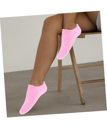 FRCOLOR 1 Set Gloves and Foot Mask Set Socks for Women Comfortable Moisturizing Gloves Female Moisturizing Gloves Moisturizing Socks for Foot Care Fabric Yarn Hand Pink Girl Child - Buy Online on GoSupps.com