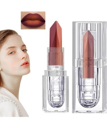  Mimoqk Matte Lipstick Lip Crayon for Women Double Color Lip Gloss Long Lasting Lipstick Hydrating Double Color Lip Gloss Long-Lasting Non-Sticky Matte Lipstick for Women and Healthy Lips - Buy Online on GoSupps.com