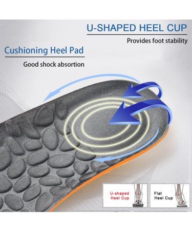 SOLEEJOY Sport Shoe Insoles - Ultra-Light Massage Sole for Work Boots - Gray, 1 Pair (Men US 8-11) - Buy Online on GoSupps.com