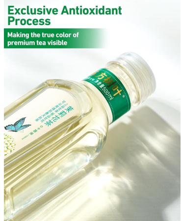 ORIENTAL LEAF Unsweetened Iced Tea Bottled Jasmine Tea 500 ml Bottles 15 Pack Bottled Iced Tea Drinks Sugar Free 0 Calories unsweet jasmine - Buy Online on GoSupps.com