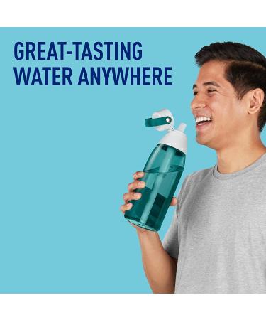 Brita 36oz Plastic Water Filter Bottle - Sea Glass - 1 Count - Buy Online on GoSupps.com