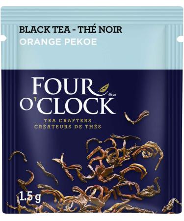 Four O'Clock Black Tea Orange Pekoe Non-GMO Kosher Gluten-Free 80 Count 281g 80 Count (Pack of 1) Orange Pekoe - Buy Online on GoSupps.com