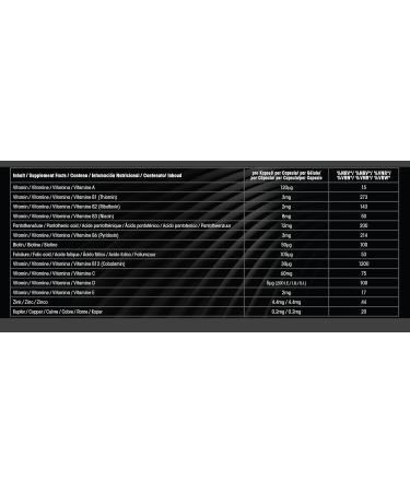SoMatEm time 4 essentials multivitamin & mineral complex with valuable amino acids + choline + betaine HCL 120 capsules high dosage German quality production PERFORM NOW by fair&pure - Buy Online on GoSupps.com