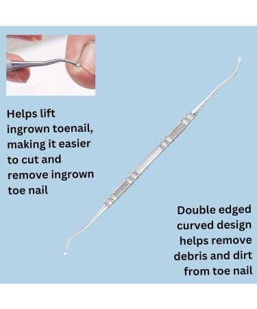 Ingrown Toenail Removal Tool Kit - Set Includes Ingrown Toenail Treatment Nail Clippers Ingrown Toenail Corrector Lifters And Pair of Toenail Protection Covers - Buy Online on GoSupps.com