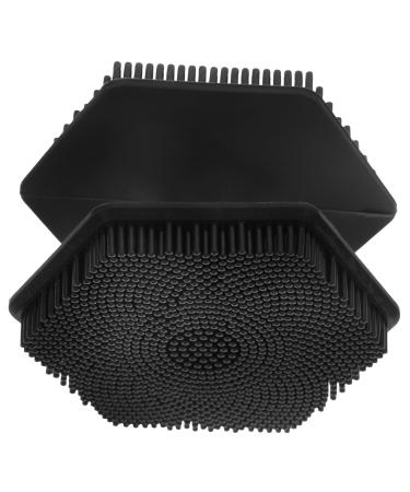 MERRYHAPY Face Brush Silicone Face Cleansing Brush Face Wash Brush Facial Wash Brush Face Exfoliator Facial Brush Face Scrubber Exfoliator Facial Cleansing Brush Facial Scrubber Exfoliator