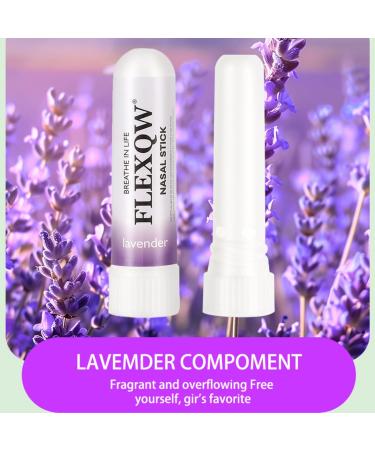 FLEXQW Nasal Sticks (4 Pack Variety) Essential Oils with Peppermint & Eucalyptus Inhaler Stick Energy Boost Portable Nasal Inhaler for Focus Sleep & Relaxation - Buy Online on GoSupps.com